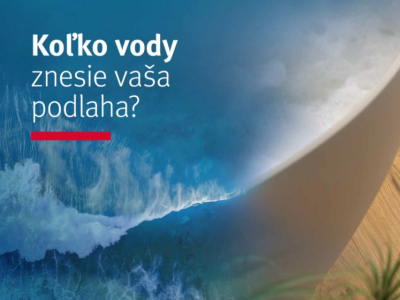 Koľko vody znesie vaša podlaha?